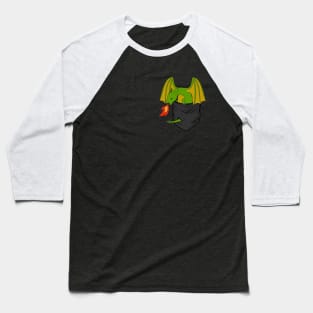 Dragon pocket tee - kawaii dragon Baseball T-Shirt